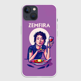 Чехол для iPhone 13 с принтом ZEMFIRA арт ужин в Екатеринбурге,  |  | group | russian rock | zemfira | zемфира | автор исполнитель | группа | женский | земфира | земфирка | земфирочка | инди рок | композитор | певица | писательница | поп рок | поэтесса | рамазанова | русский рок