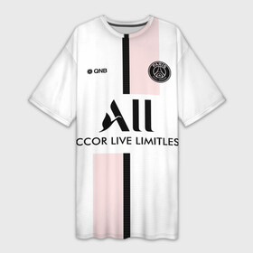 Платье-футболка 3D с принтом PSG | Cup Away Vapor Match Shirt (New 2022 23) в Екатеринбурге,  |  | 0x000000123 | messi | neymar | paris saint germain | psg | месси | нейимар | псж