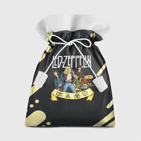 Подарочный 3D мешок с принтом LED ZEPPELIN | ЛЕД ЗЕППЕЛИН (Z) в Екатеринбурге, 100% полиэстер | Размер: 29*39 см | led zeppelin | rock | джимми пейдж | зепеллин | зеппелин | лед зеппелин | рок