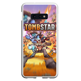 Чехол для Samsung S10E с принтом TombStar | ТомбСтар (Z) в Екатеринбурге, Силикон | Область печати: задняя сторона чехла, без боковых панелей | andy sum | game | gamer | marcus grambau | no more robots | play | roguelike | tomb star | tombstar | аркада | игра | мрачное сердце | рогалик | твин стик | шутер | экшен