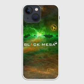 Чехол для iPhone 13 mini с принтом BLACK MESA | HALF LIFE (Z) в Екатеринбурге,  |  | aperture laboratories | black mesa | gordon freeman | half life | half life 3 | valve | блэк меса | вэлв | гордон фриман | халф лайф