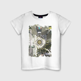 Детская футболка хлопок с принтом Я люблю Сингапур в Екатеринбурге, 100% хлопок | круглый вырез горловины, полуприлегающий силуэт, длина до линии бедер | singapore | trevel | город | красивые места | отдых | популярное | приключение | путешествия | рисунок карандашем