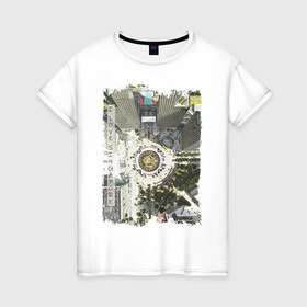 Женская футболка хлопок с принтом Я люблю Сингапур в Екатеринбурге, 100% хлопок | прямой крой, круглый вырез горловины, длина до линии бедер, слегка спущенное плечо | singapore | trevel | город | красивые места | отдых | популярное | приключение | путешествия | рисунок карандашем