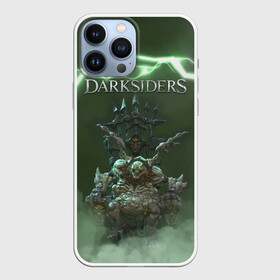 Чехол для iPhone 13 Pro Max с принтом Darksiders | Гнев Войны (Z) в Екатеринбурге,  |  | azrael | darksiders | darksiders 2 | darksiders 3 | griever | silitha | tiamat | ulthane | vulgrim | wrath of war | всадник апокалипсиса | гнев войны | обугленный совет | руина | ультэйн | чёрный молот