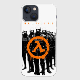 Чехол для iPhone 13 mini с принтом HL | HALF LIFE (Z) в Екатеринбурге,  |  | aperture laboratories | black mesa | gordon freeman | half life | half life 3 | valve | блэк меса | вэлв | гордон фриман | халф лайф