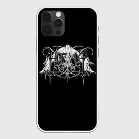 Чехол для iPhone 12 Pro Max с принтом Horna в Екатеринбурге, Силикон |  | Тематика изображения на принте: black metal | horna | metal | rock | группа | метал | рок | роцк | хорна