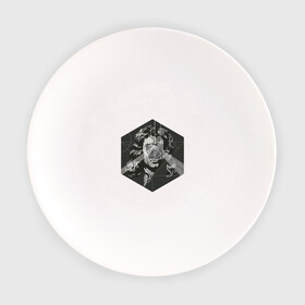 Тарелка с принтом Исаак Ньютон в Екатеринбурге, фарфор | диаметр - 210 мм
диаметр для нанесения принта - 120 мм | Тематика изображения на принте: арт | исаак ньютон | ньютон | рисунок | учёный | физик | физика | чёрно белый | черно белый рисунок | яблоко