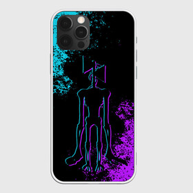 Чехол для iPhone 12 Pro Max с принтом НЕОНОВЫЙ СИРЕНОГОЛОВЫЙ  в Екатеринбурге, Силикон |  | neon | siren head | игра | монстр | неон | сиреноголовый | существо | хоррор