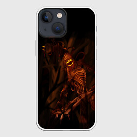 Чехол для iPhone 13 mini с принтом СИРЕНОГОЛОВЫЙ (SIREN HEAD) в Екатеринбурге,  |  | siren head | гуманоид | игра | монстр | сиреноголовый | существо | хоррор