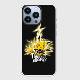 Чехол для iPhone 13 Pro с принтом Герой грома в Екатеринбурге,  |  | anime | pikachu | pokemon | poket monster | poketmon | аниме | анимэ | карманные монстры | пикачу | покемон