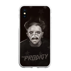 Чехол для iPhone XS Max матовый с принтом Keith Flint | THE PRODIGY (Z) в Екатеринбурге, Силикон | Область печати: задняя сторона чехла, без боковых панелей | keith charles flint | prodigy | the prodigy | альтернативный дэнс | бигбит | брейкбит | кит флинт | лиам хоулетт | максим реалити | продиги | продиджи | продиди | техно | электроник рок | электропанк