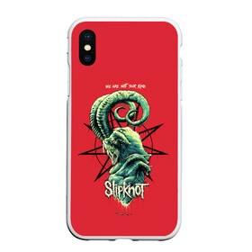 Чехол для iPhone XS Max матовый с принтом SLIPKNOT | СЛИПКНОТ (+спина) (Z) в Екатеринбурге, Силикон | Область печати: задняя сторона чехла, без боковых панелей | rock | slipknot | петля | рок | скользящий узел | слипкнот | тяжелый рок | удавка