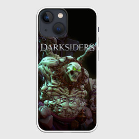 Чехол для iPhone 13 mini с принтом Гнев Войны | Darksiders (Z) в Екатеринбурге,  |  | darksiders | darksiders 2 | darksiders 3 | ulthane | wrath of war | всадник апокалипсиса | гнев войны | обугленный совет | руина | ультэйн