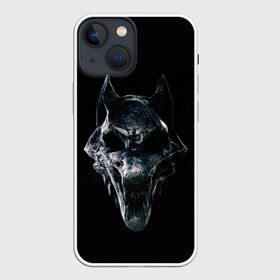 Чехол для iPhone 13 mini с принтом Ведьмак. Кошмар волка в Екатеринбурге,  |  | stream | streem | toss a coin | twitch | аард | аксис | белый волк | в ванной | ведьмак | весемир | весимир | висемир | геральд | заплатите | игни | ирден | квен | на стриме | сомн | стрим | супир | твич | чеканной монетой