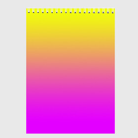 Скетчбук с принтом Яркий рассвет в Екатеринбурге, 100% бумага
 | 48 листов, плотность листов — 100 г/м2, плотность картонной обложки — 250 г/м2. Листы скреплены сверху удобной пружинной спиралью | градиент | желтый | перелив | переход | рассвет | розовый | сереневый | сиреневый | солнце | феолетовый | фиолетовый | цвета | яркий
