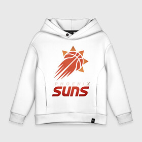 Детское худи Oversize хлопок с принтом Suns Basketball в Екатеринбурге, френч-терри — 70% хлопок, 30% полиэстер. Мягкий теплый начес внутри —100% хлопок | боковые карманы, эластичные манжеты и нижняя кромка, капюшон на магнитной кнопке | Тематика изображения на принте: basketball | mvp | nba | phoenix | sport | streetball | suns | аризона | баскетбол | игра | крис пол | мяч | нба | санс | спорт | стритбол | тренер | финикс | чемпион