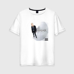 Женская футболка хлопок Oversize с принтом Платина - Sosa Muzik в Екатеринбурге, 100% хлопок | свободный крой, круглый ворот, спущенный рукав, длина до линии бедер
 | platina | trap | русский рэп | соса мьюзик | трэп