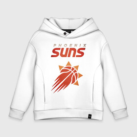 Детское худи Oversize хлопок с принтом Phoenix Suns в Екатеринбурге, френч-терри — 70% хлопок, 30% полиэстер. Мягкий теплый начес внутри —100% хлопок | боковые карманы, эластичные манжеты и нижняя кромка, капюшон на магнитной кнопке | basketball | mvp | nba | phoenix | sport | streetball | suns | аризона | баскетбол | игра | крис пол | мяч | нба | санс | спорт | стритбол | тренер | финикс | чемпион