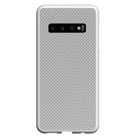 Чехол для Samsung Galaxy S10 с принтом GRAY CARBON в Екатеринбурге, Силикон | Область печати: задняя сторона чехла, без боковых панелей | carbon | абстракция | без дизайна | карбон | карбон и ничего лишнего | на каждый день | серая | серое | серый | текстура