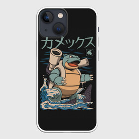 Чехол для iPhone 13 mini с принтом Бластозавр в Екатеринбурге,  |  | anime | pokemon | poket monster | poketmon | аниме | анимэ | бластозавр | бластойз | карманные монстры | покемон
