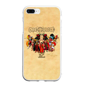 Чехол для iPhone 7Plus/8 Plus матовый с принтом One Piece. Большой куш в Екатеринбурге, Силикон | Область печати: задняя сторона чехла, без боковых панелей | anime | manga | monkey d. luffy | one piece | аниме | большой куш | ван пис | вон пис | гол д. роджер | кайдо | король пиратов | луфи | луффи | манга | манки д. луффи | нами | нико робин | пират | портгас д. эйс | ророноа зоро