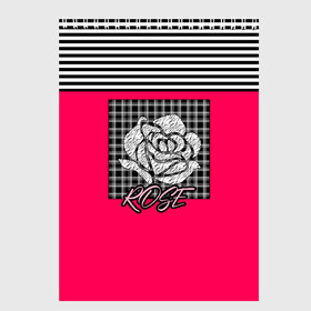 Скетчбук с принтом Аппликация роза на клетчатом в Екатеринбурге, 100% бумага
 | 48 листов, плотность листов — 100 г/м2, плотность картонной обложки — 250 г/м2. Листы скреплены сверху удобной пружинной спиралью | аппликация | детский | комбинированный | полосатый | пэчворк | роза | розовый | цветочный узор | черный и малиновый | яркий малиновый