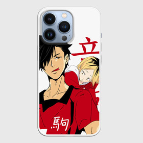 Чехол для iPhone 13 Pro с принтом Куроо и Кенма, Haikyuu в Екатеринбурге,  |  | haikyuu | kozume kenma | kuroo tetsuro | аниме | волейбол | кенма козуме | куроо и кенма | куроо тецуро | манга | некома