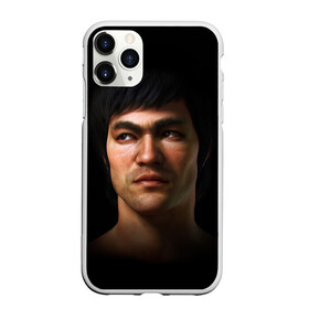 Чехол для iPhone 11 Pro Max матовый с принтом Bruce в Екатеринбурге, Силикон |  | bruce lee | karate | брюс ли | джеки чан | карате | цитата