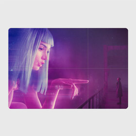 Магнитный плакат 3Х2 с принтом Blade Runner знаменитый кадр в Екатеринбурге, Полимерный материал с магнитным слоем | 6 деталей размером 9*9 см | blade runner 2049 | cyberpunk | future | hologram | neon | ryan gosling | бегущий по лезвию 2049 | будущее | голограмма | киберпанк | неон | райан гослинг | фильмы
