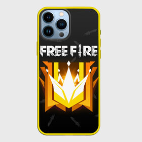 Чехол для iPhone 13 Pro Max с принтом Free Fire | Фри фаер в Екатеринбурге,  |  | Тематика изображения на принте: ff | free fire | freefire | garena | grand master | master | гарена | гранд мастер | грандмастер | лига | мастер | нож | ножи | паттерн | текстура | фре фаер | фри фаер | фри файр | фрифайр | фф