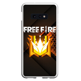 Чехол для Samsung S10E с принтом FREE FIRE GRAND MASTER в Екатеринбурге, Силикон | Область печати: задняя сторона чехла, без боковых панелей | 3d | 3д | ff | free fire | freefire | garena | garena free fire | garona | garona red line | grand master | red line | гарена | гарона | геометрия | паттерн | плиты | разлом | соты | текстура | фре фаер | фри фаер | фри файр | фрии фаер | фрифаер | фрифай