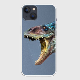 Чехол для iPhone 13 с принтом Хищный динозавр | Dino (Z) в Екатеринбурге,  |  | dino | dinosauria | дино | динозавр | парк юрского | хищный динозавр | чудовище | юрский период | ящер | ящерица