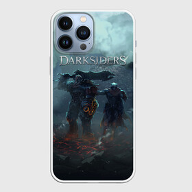 Чехол для iPhone 13 Pro Max с принтом Darksiders | Гнев Войны (Z) в Екатеринбурге,  |  | azrael | darksiders | darksiders 2 | darksiders 3 | griever | silitha | tiamat | ulthane | vulgrim | wrath of war | всадник апокалипсиса | гнев войны | обугленный совет | руина | ультэйн | чёрный молот