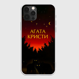 Чехол для iPhone 12 Pro с принтом Агата Кристи чудеса в Екатеринбурге, силикон | область печати: задняя сторона чехла, без боковых панелей | agatha christie | gleb samoilov | rock band | the matrixx | vadim samoilov | агата кристи | альтернативный | арт | вадим самойлов | волки | глеб самойлов | глэм | готик | метал | новая волна | ночь | панк | постпанк | психоделический