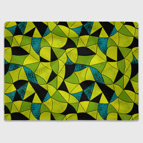 Плед 3D с принтом Гранжевый яркий зеленый  в Екатеринбурге, 100% полиэстер | закругленные углы, все края обработаны. Ткань не мнется и не растягивается | абстрактный | гранжевая текстура | зеленый | летний | молодежный | современный | ярко желтый