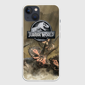 Чехол для iPhone 13 с принтом Jurassic World | Мир Юрского Периода (Z) в Екатеринбурге,  |  | dino | дино | динозавр | динозавры | кино | мир юрского периода | тирекс | фильм | юрский | юрский период