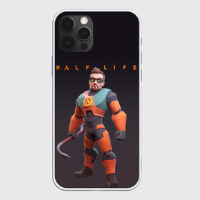 Чехол для iPhone 12 Pro с принтом FREEMAN | ФРИМАН | HALF LIFE (Z) в Екатеринбурге, силикон | область печати: задняя сторона чехла, без боковых панелей | aperture laboratories | black mesa | gordon freeman | half life | half life 3 | valve | блэк меса | вэлв | гордон фриман | халф лайф