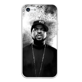 Чехол для iPhone 5/5S матовый с принтом Ice Cube | Айс Куб (Z) в Екатеринбурге, Силикон | Область печати: задняя сторона чехла, без боковых панелей | Тематика изображения на принте: ice cube | oshea jackson | rap | айс куб | айс кьюб | реп | репер | рэпер | хип хоп