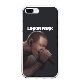 Чехол для iPhone 7Plus/8 Plus матовый с принтом LINKIN PARK | ЛИНКИН ПАРК (Z) в Екатеринбурге, Силикон | Область печати: задняя сторона чехла, без боковых панелей | chester | chester bennington | linkin park | mike shinoda | альтернативный метал | альтернативный рок | линкин парк | ню метал | поп музыка | поп рок | рэп метал | рэп рок | честер | электроник рок