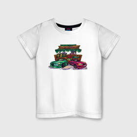 Детская футболка хлопок с принтом овощи в Екатеринбурге, 100% хлопок | круглый вырез горловины, полуприлегающий силуэт, длина до линии бедер | cresta | japan | japanese | jdm | jdmeveryday | jzx90 | mark | mark2 | автомобиль | ждм | марк | марковник | машина