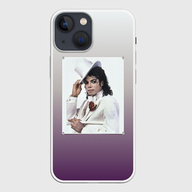 Чехол для iPhone 13 mini с принтом Майкл Джексон навсегда в Екатеринбурге,  |  | forever young | michael jackson | король | майкл джексон | поп музыка