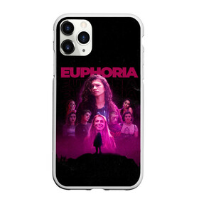 Чехол для iPhone 11 Pro матовый с принтом Euphoria team в Екатеринбурге, Силикон |  | euphoria | serial | джулс | зендея | ру беннетт | сериал | сериалы | хантер шефер | эйфория