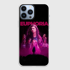 Чехол для iPhone 13 Pro Max с принтом Euphoria team в Екатеринбурге,  |  | Тематика изображения на принте: euphoria | serial | джулс | зендея | ру беннетт | сериал | сериалы | хантер шефер | эйфория