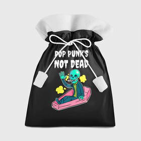 Подарочный 3D мешок с принтом Фанат Поп Панка в Екатеринбурге, 100% полиэстер | Размер: 29*39 см | Тематика изображения на принте: alternative | music | punk | punks not dead | rock | альтернатива | музыка | панк | панки не умерают | панкс нот дэд | рок