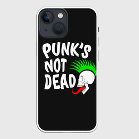 Чехол для iPhone 13 mini с принтом Веселый панк в Екатеринбурге,  |  | alternative | music | punk | punks not dead | rock | альтернатива | музыка | панк | панки не умерают | панкс нот дэд | рок