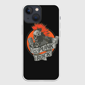 Чехол для iPhone 13 mini с принтом Punk Rock в Екатеринбурге,  |  | alternative | music | punk | punks not dead | rock | альтернатива | музыка | панк | панки не умерают | панкс нот дэд | рок