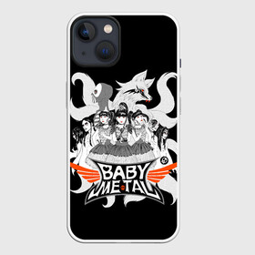 Чехол для iPhone 13 с принтом Команда Метал Крошек в Екатеринбурге,  |  | alternative | baby metal | babymetal | metall | music | rock | альтернатива | каваий метал | металл | моа кикути | музыка | рок | судзука накамото | юи мидзуно