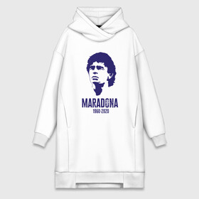 Платье-худи хлопок с принтом Марадона в Екатеринбурге,  |  | argentina | diego | football | maradona | messi | аргентина | гол | диего | игрок | марадона | месси | мяч | рука бога | спорт | футбол | футболист | чемпион