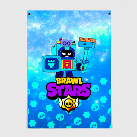 Постер с принтом Эш / Ash Brawl Stars в Екатеринбурге, 100% бумага
 | бумага, плотность 150 мг. Матовая, но за счет высокого коэффициента гладкости имеет небольшой блеск и дает на свету блики, но в отличии от глянцевой бумаги не покрыта лаком | ash | ash brawl stars | ash бравл старс | ninja ash | аш | бравл старс эш | бравлер | ниндзя эш | эш | эш бравл старс