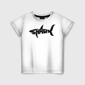 Детская футболка 3D с принтом Чёрная акула в Екатеринбурге, 100% гипоаллергенный полиэфир | прямой крой, круглый вырез горловины, длина до линии бедер, чуть спущенное плечо, ткань немного тянется | Тематика изображения на принте: shark | sharks | акула | акулёнок | акулы | акулята | море | морской обитатель | рыба | рыбы